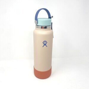Hydroflask Special Edition 40 Oz Wide Mouth With Flex Cap And Boot Cotton Candy